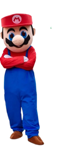MASCOTE SUPER MÁRIO
